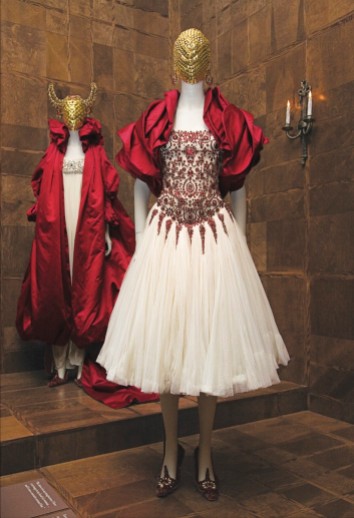 Photo for the New Yorker Magazine, Goings on About Town, installation of the Alexander McQueen exhibition at the Metropolitan Museum, New York, New York, Martine Fougeron, New Yorker, art, fashion